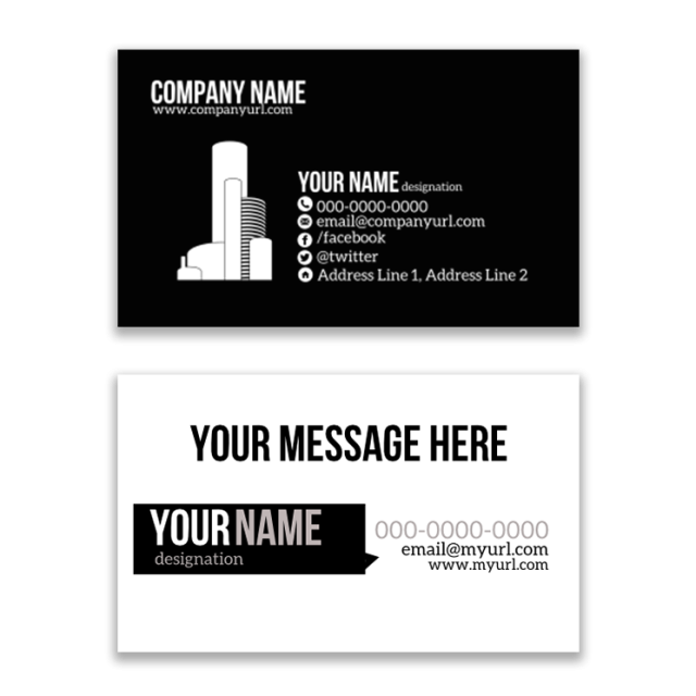 Business Card (Black and White)