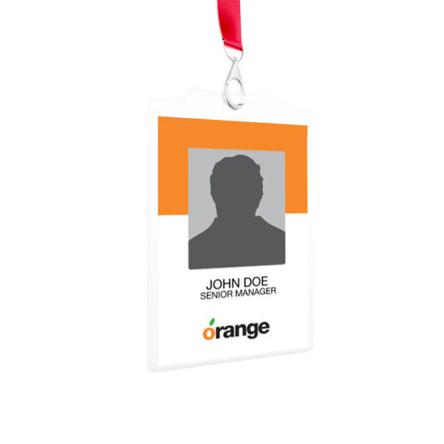ID Card (Orange)