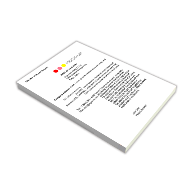 Letterhead (Mock Up)