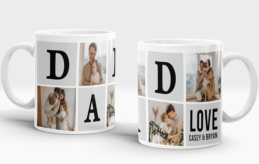 Dad Love Mug Design
