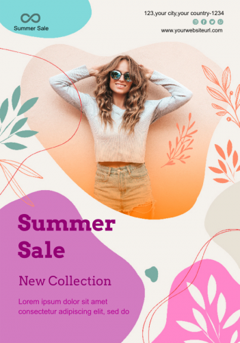 Summer Collection Fashion Flyer (6.25x9)