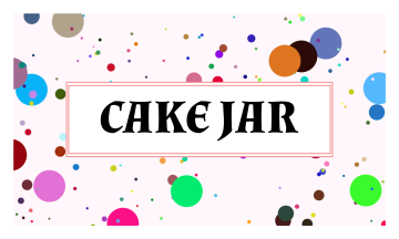Cake Jar Business Card (3.5x2)