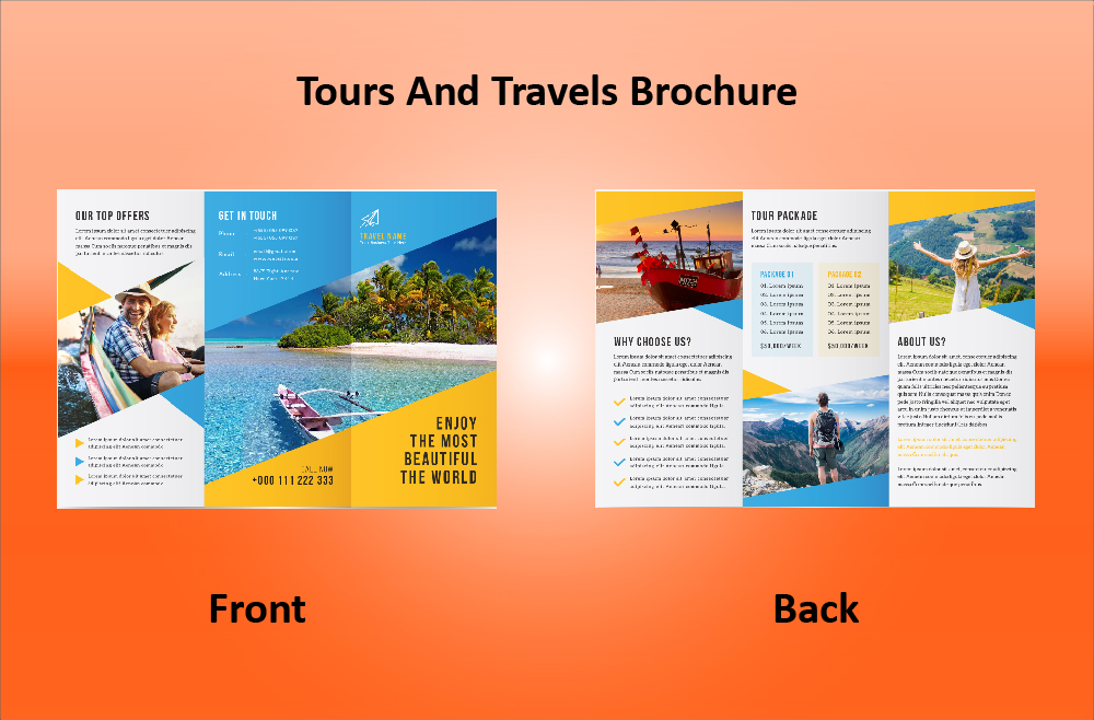 Tour and Travel Brochure 06 (11.69x8.26)
