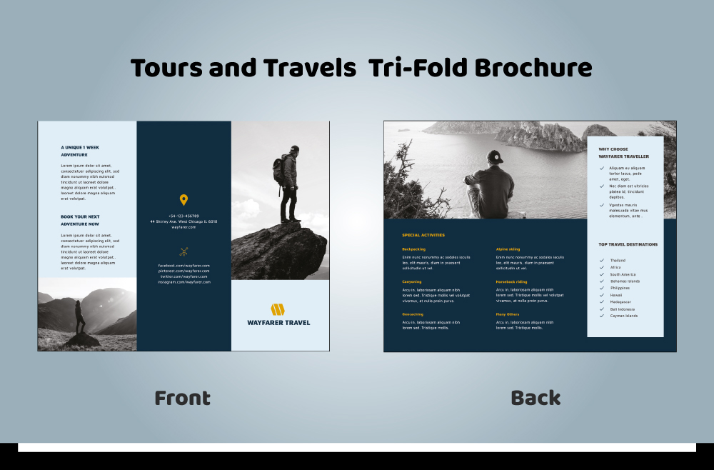Tour and Travel Brochure 03-05 (11.69x8.26)  