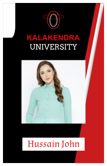 Kalakendra University I'd Card (2.125x3.375)    