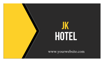 Jk Hotel Business Card (3.5x2)