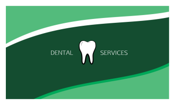 Dental Services Business Card (3.5x2)